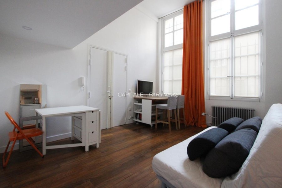 furnished  1 bedroom Apartment PARIS 6 - 30 m²;