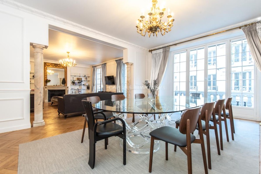 furnished  4 bedrooms Apartment PARIS 17 - 258 m²;