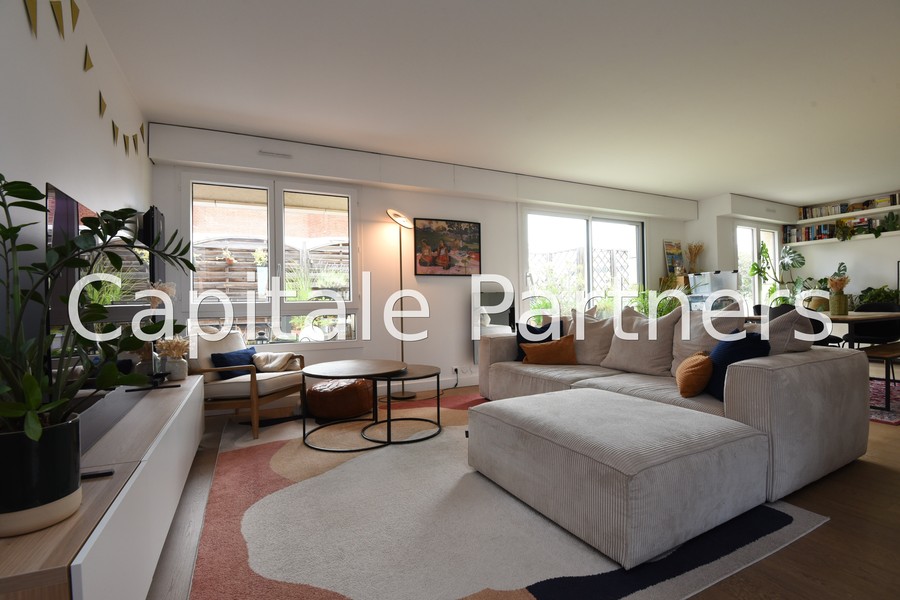 furnished  3 bedrooms Apartment Asnières-sur-seine - 110 m²;