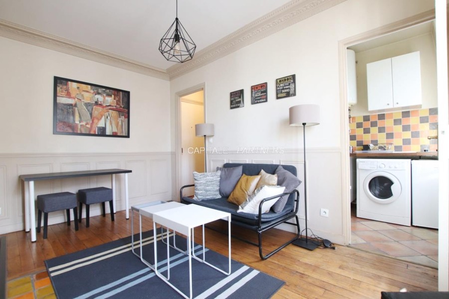 furnished  1 bedroom Apartment PARIS 16 - 31 m²;