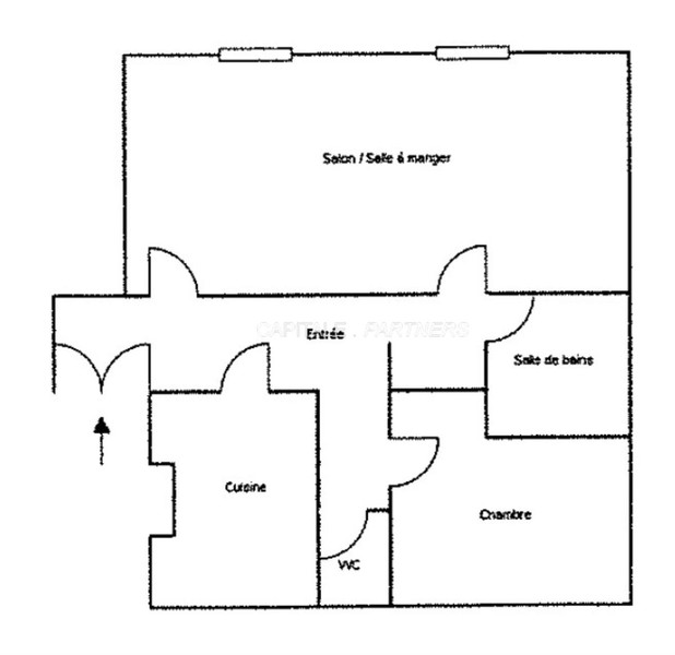 furnished  1 bedroom Apartment PARIS 16 - 52 m²;