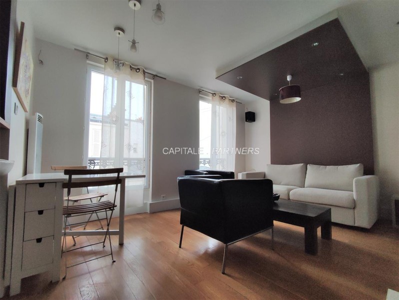 furnished  1 bedroom Apartment PARIS 17 - 37 m²;