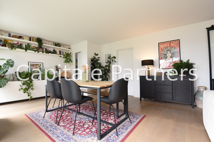 furnished  3 bedrooms Apartment Asnières-sur-seine - 110 m²;