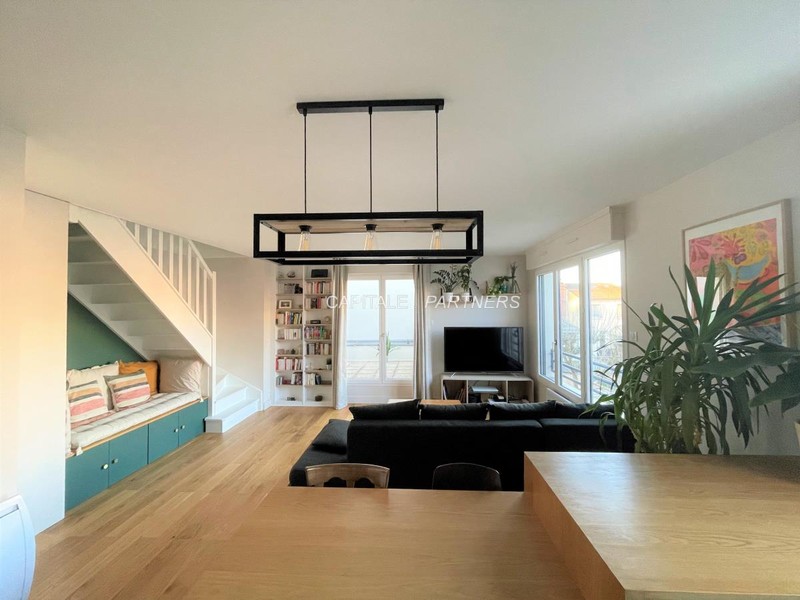 furnished  1 bedroom Apartment LA GARENNE-COLOMBES - 51 m²;