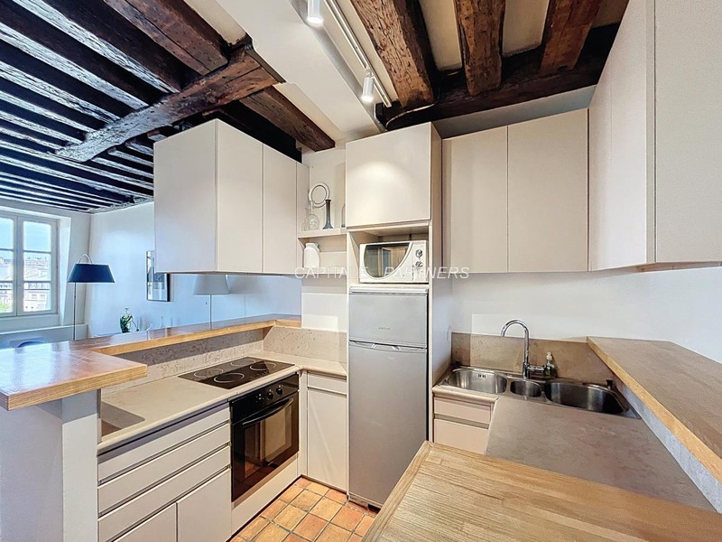 furnished  1 bedroom Apartment PARIS 4 - 60 m²;