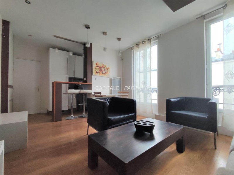 furnished  1 bedroom Apartment PARIS 17 - 37 m²;