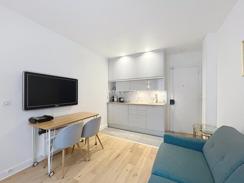 furnished  1 bedroom Apartment PARIS 18 - 22 m²;