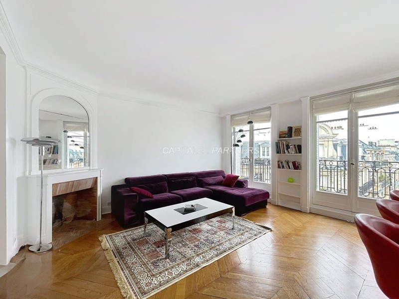 furnished  2 bedrooms Apartment PARIS 17 - 86 m²;