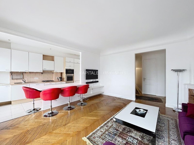 furnished  2 bedrooms Apartment PARIS 17 - 86 m²;