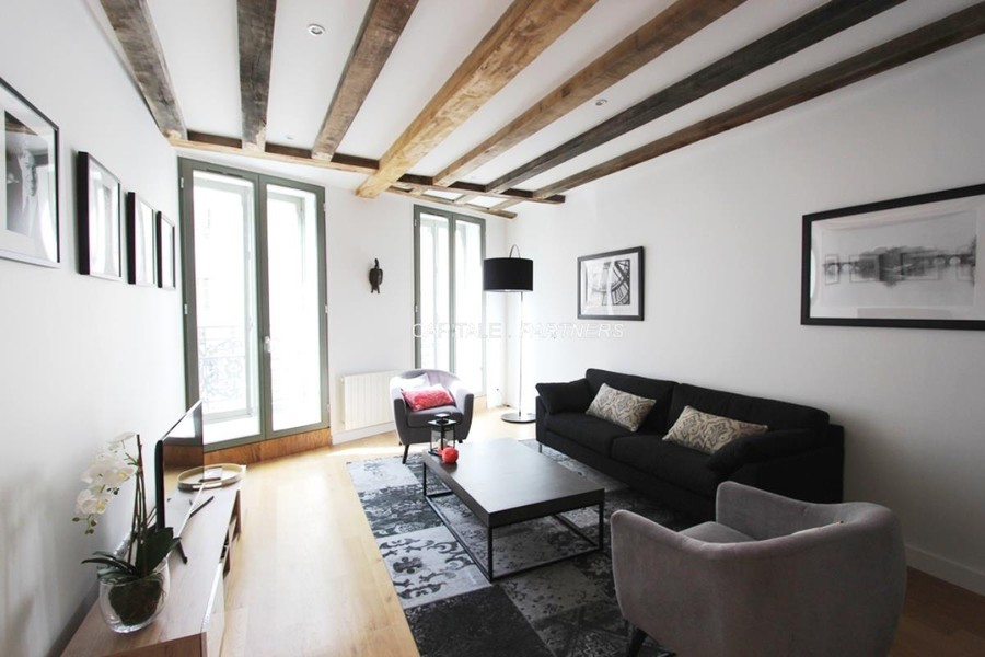 furnished  2 bedrooms Apartment PARIS 1 - 63 m²;