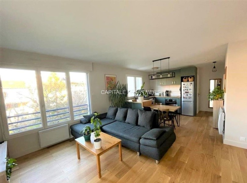 furnished  1 bedroom Apartment LA GARENNE-COLOMBES - 51 m²;