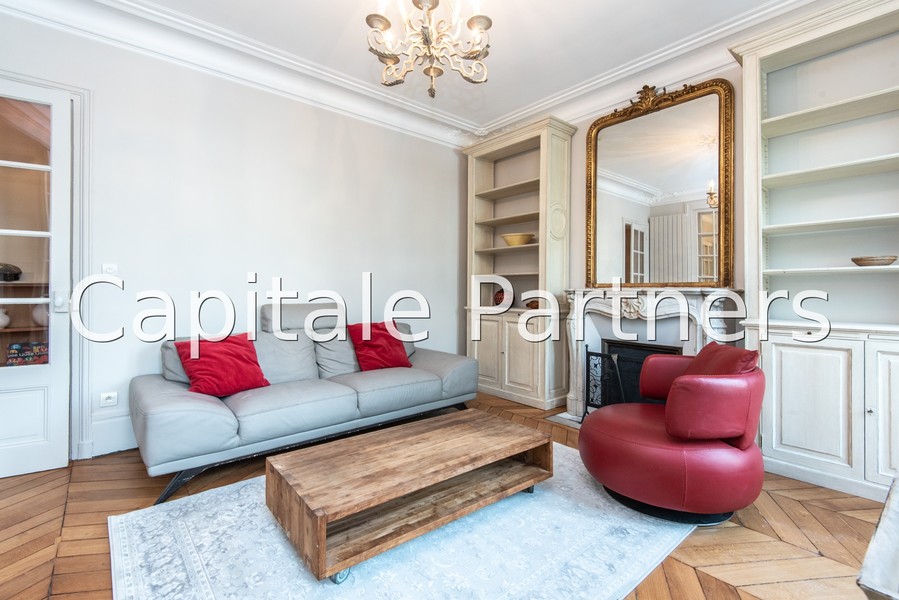 furnished  2 bedrooms Apartment PARIS 17 - 88 m²;