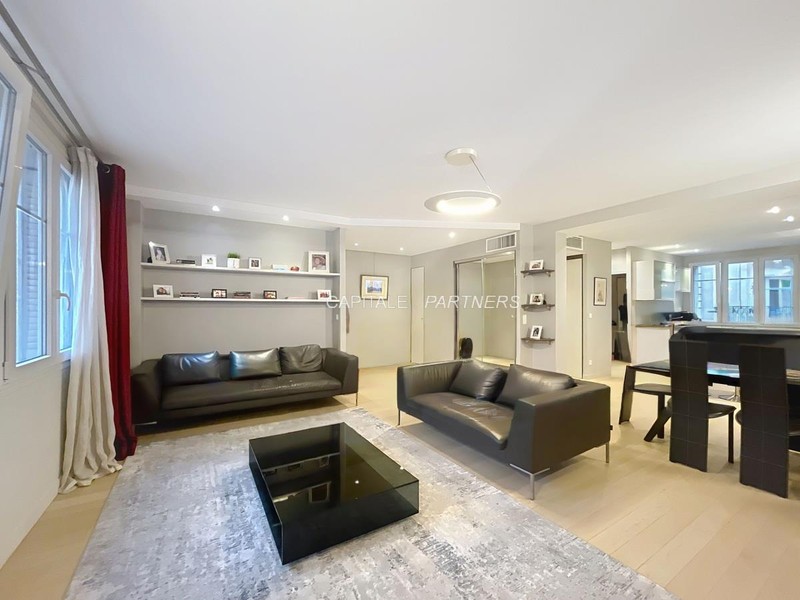 furnished  3 bedrooms Apartment PARIS 16 - 101 m²;